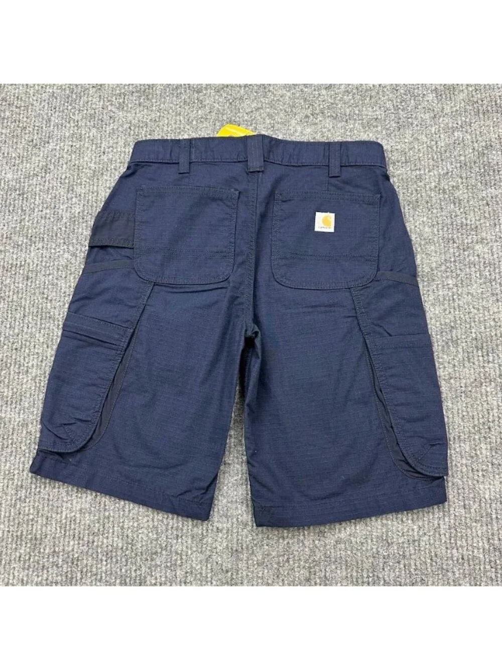 Carhartt Force Broxton Cargo Shorts Utility Pockets Navy Gorpcore Womens 2 NEW